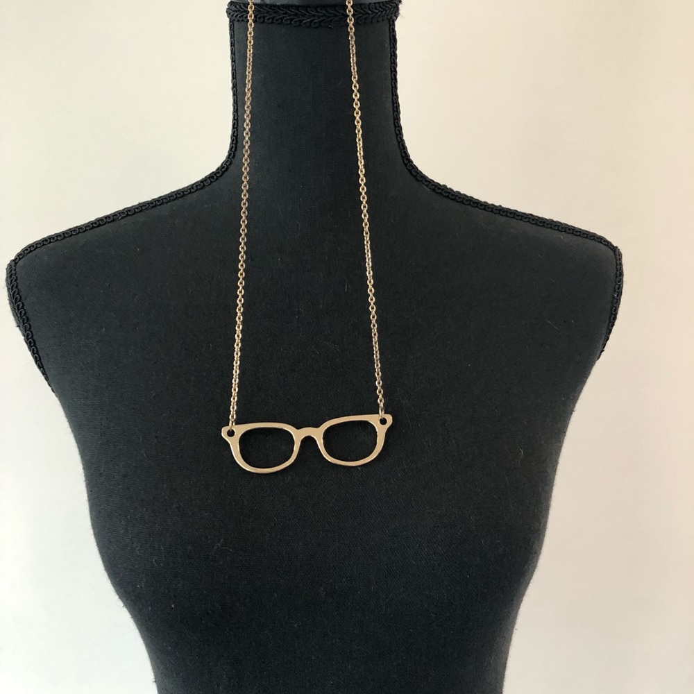 Eyeglass Costume Necklace